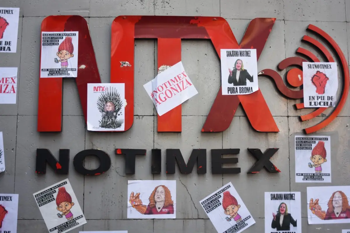 Huelga en Notimex
