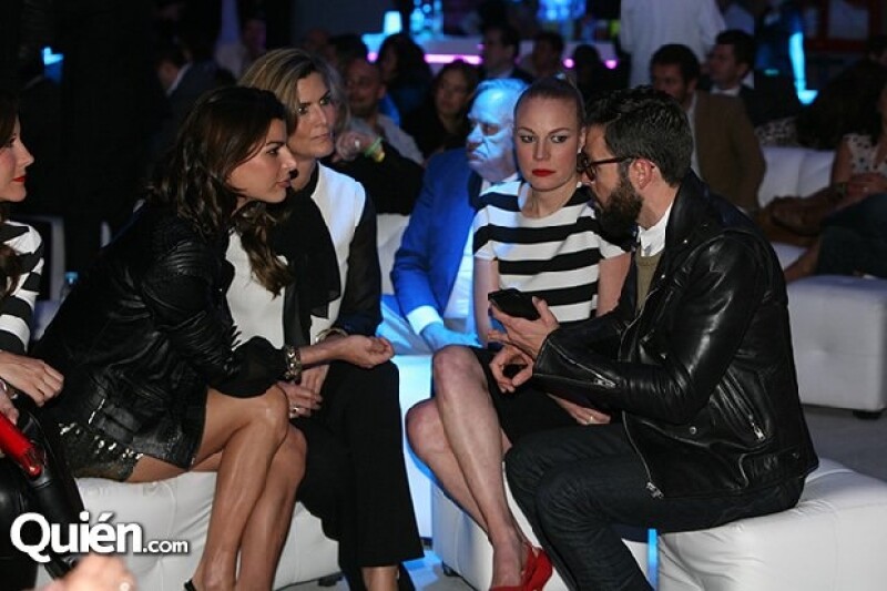 Montserrat Oliver, Barbara Coppel y Dani Magún coincidieron en una noche `Las Vegas´ en el Plaza Condesa.