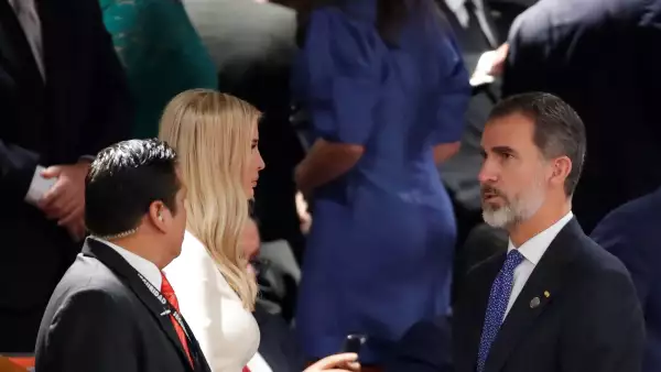 Ivanka con rey Felipe de España 
