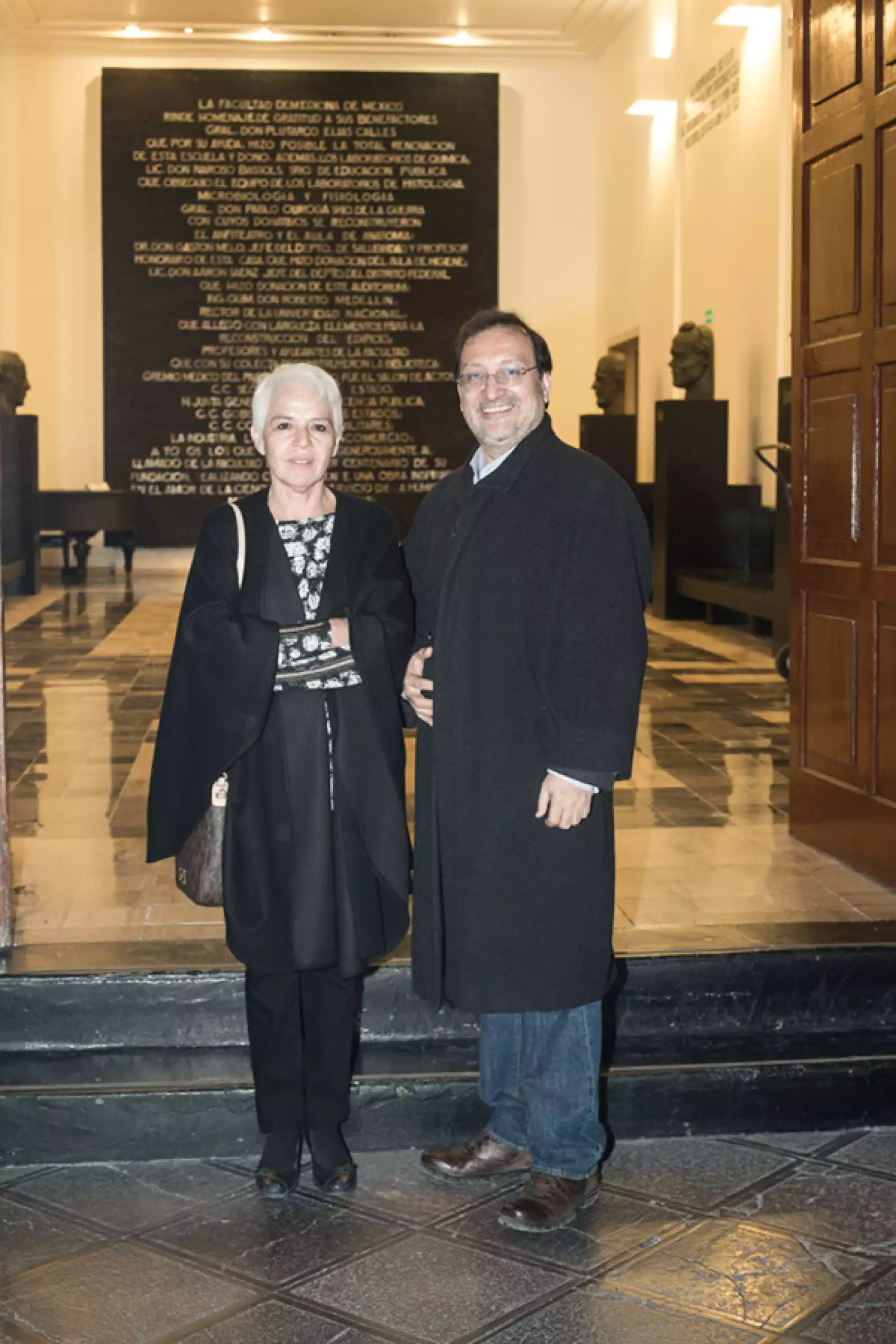 Celia Barrientos y Eduardo Patiño