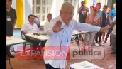 Así fue la reaparición de AMLO en público tras ocho meses de ausencia