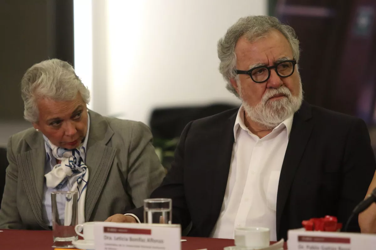 Olga Sánchez y Alejandro Encinas