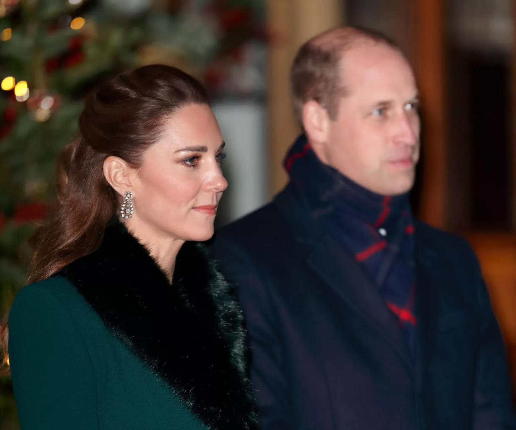 Kate Middleton y el príncipe William.