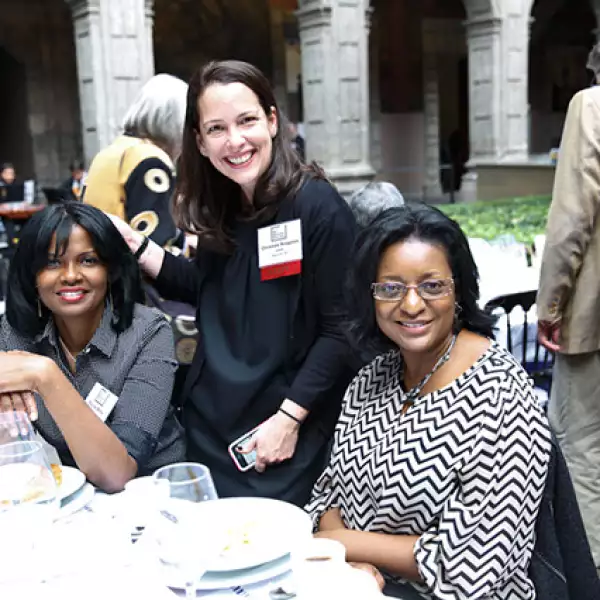 Paulina Willis,Christine Anagnos y Belinda Tate