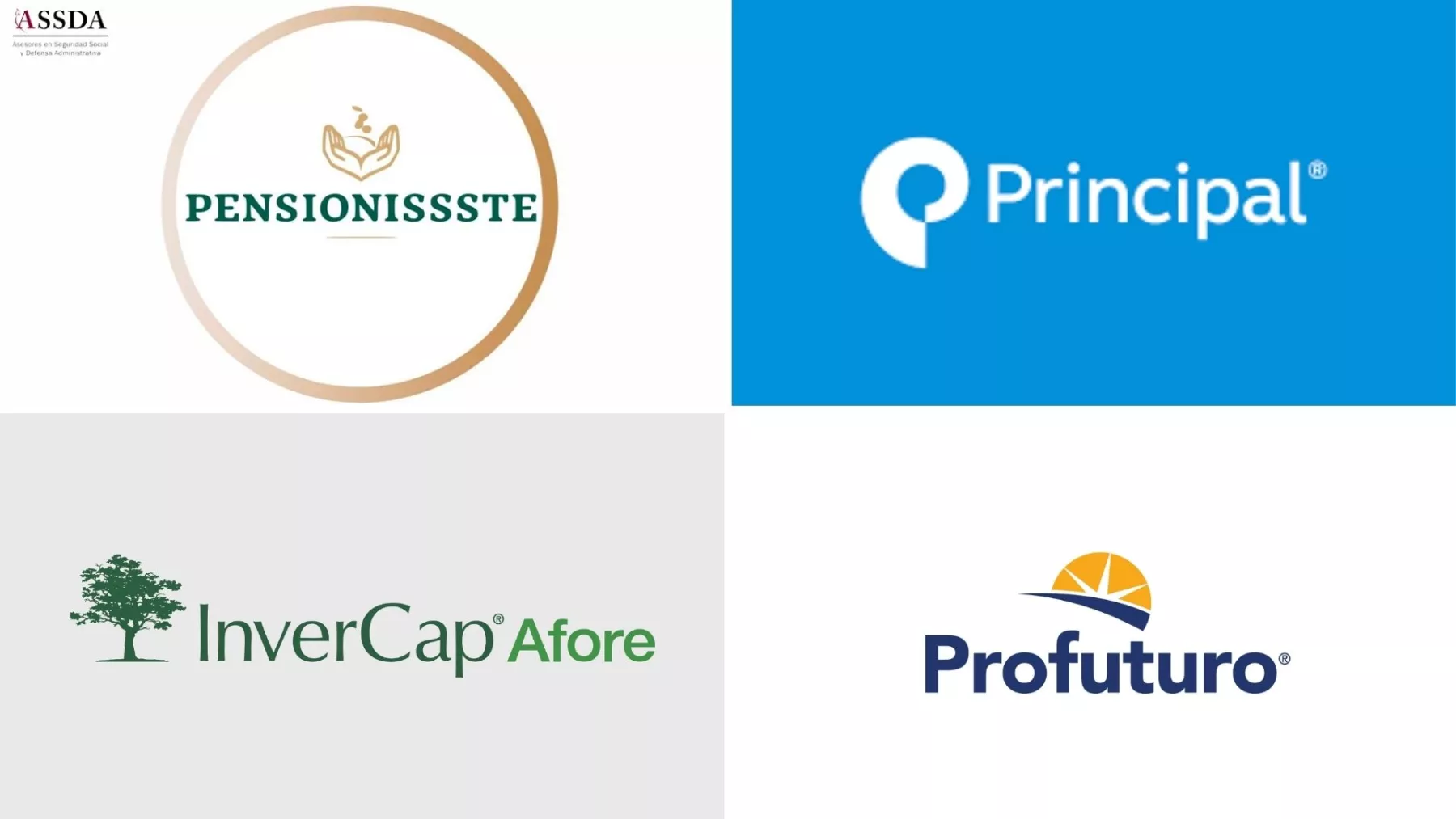 logos de algunas de las ofores con más quejas según condusef