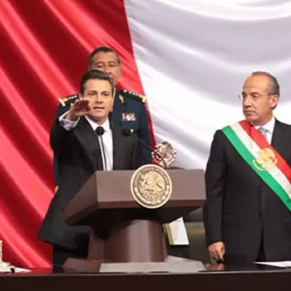 toma de posesión de Peña Nieto 