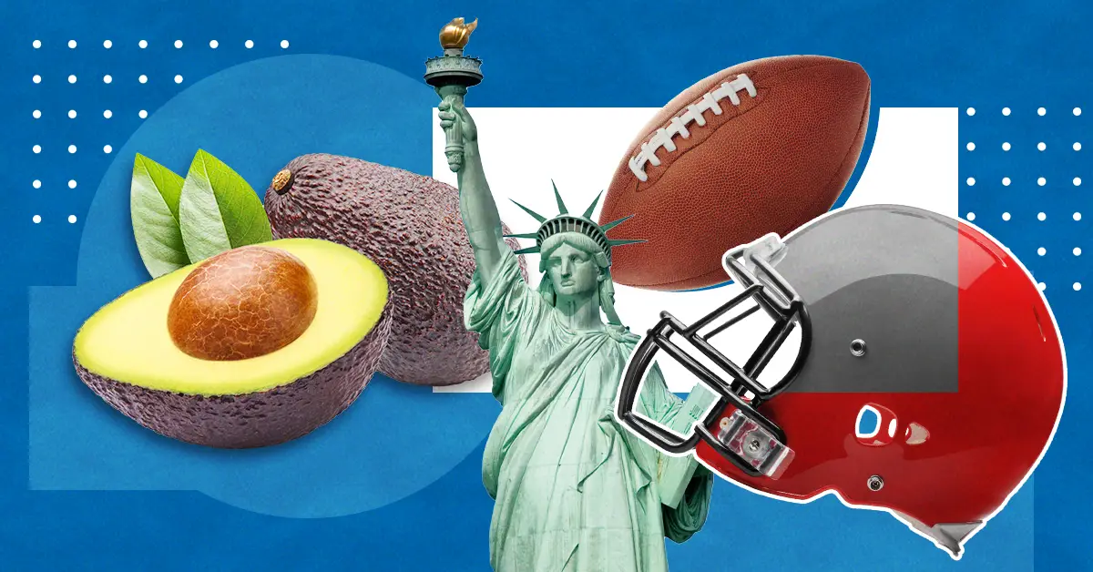 El aguacate mexicano busca un 'touchdown' durante el Super Bowl LVII