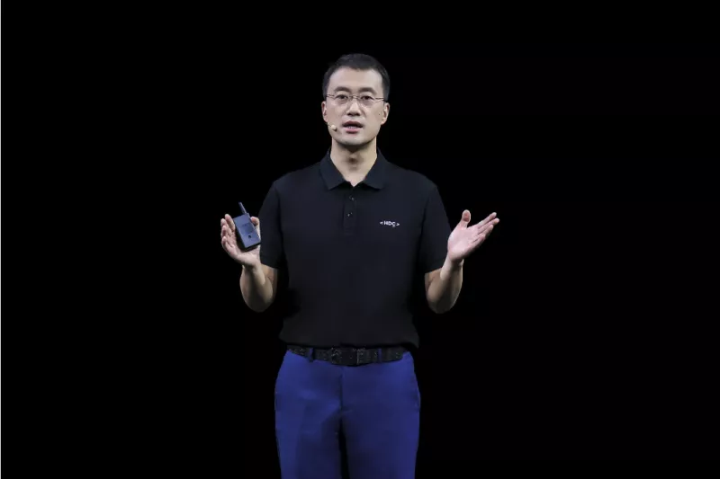 Kevin Ho, durante la Conferencia de Desarrolladores de Huawei (HDC) 2021 Together.