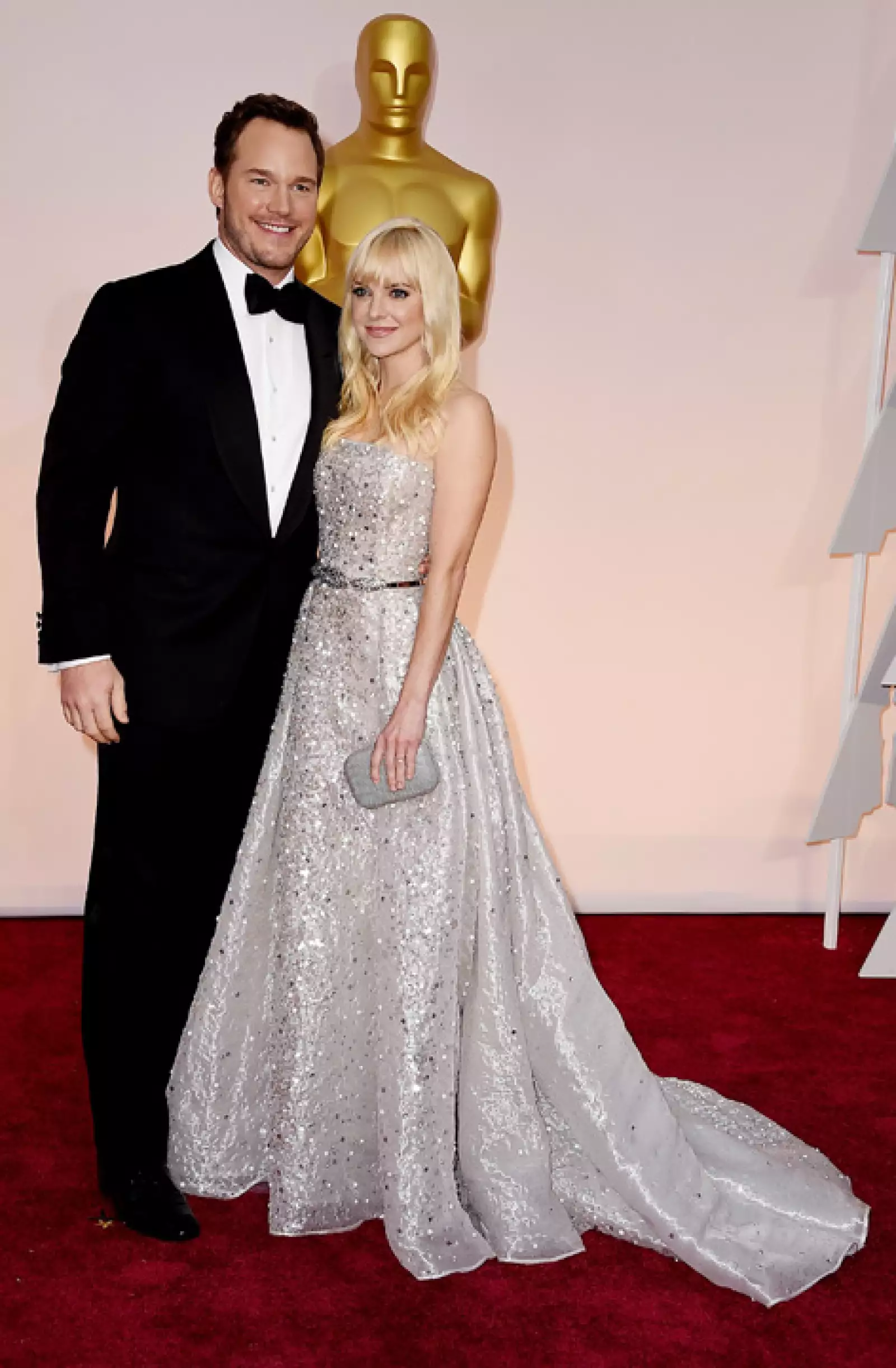 Chris Pratt y Anna Faris.