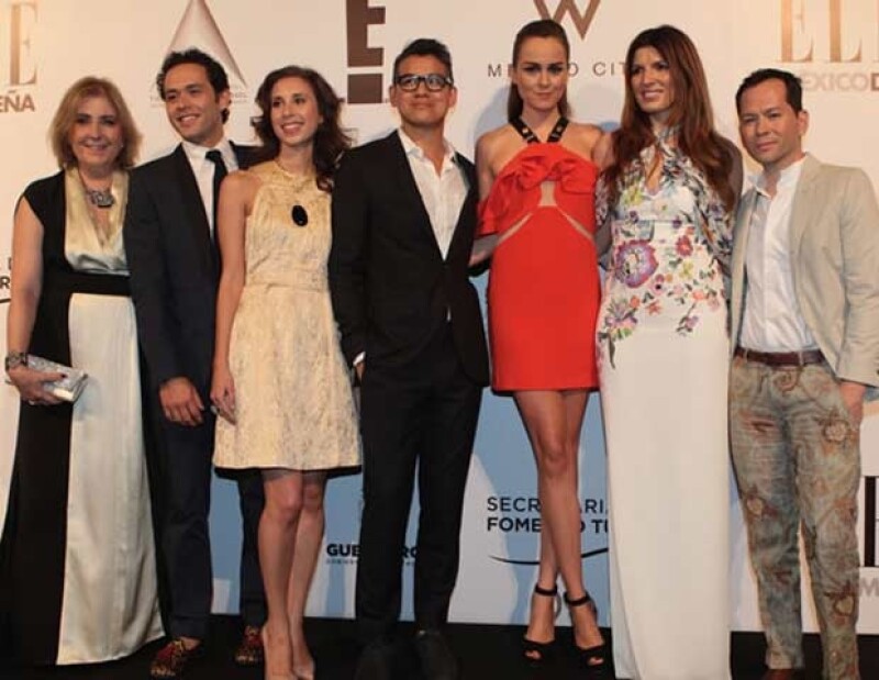 Maripaz Ocejo, Ronald James, Marina Moscone, Peter Som, Andy Torres, Sara Galindo, Rolando Santana.