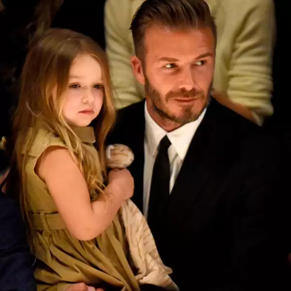 David y Harper Beckham