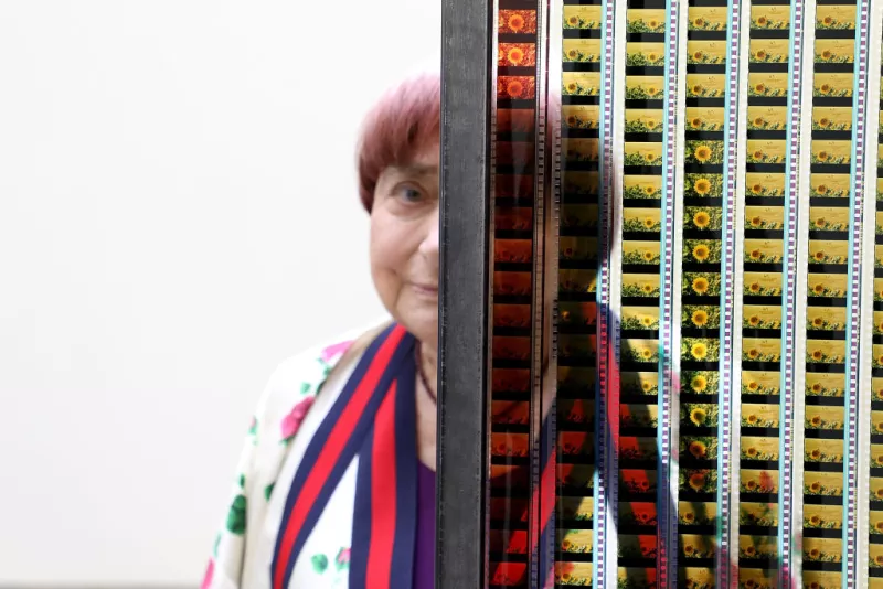 Vernissage Exposition Agnes Varda "Une Cabane De Cinema: La Serre Du Bonheur" At Galerie Nathalie Obadia