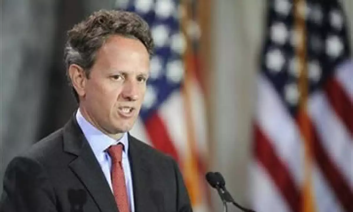 Geithner mencionó que no había tenido tiempo para pensar en su renuncia al Tesoro de EU. (Foto: Reuters)