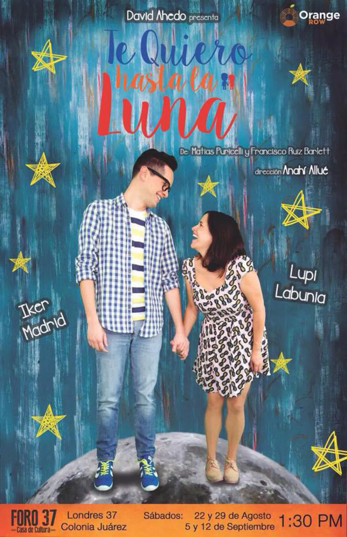 Te quiero hasta la Luna se presenta en una corta temporada en el Foro 37.