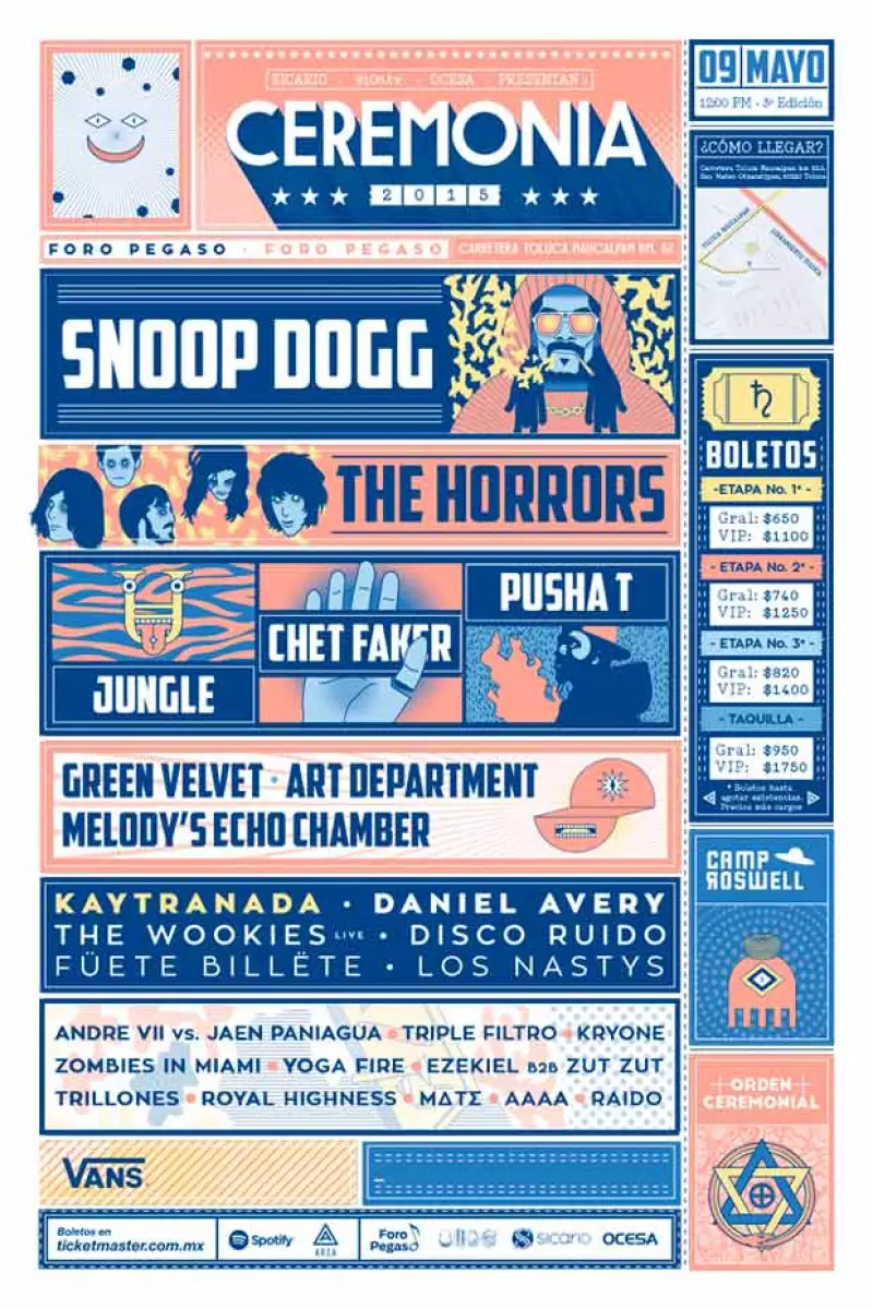 A unas semanas de la tercera edición del festival en el Foro Pegaso, Toluca, hacemos un recuento de los artistas que se presentarán y que en definitiva tienes que ver.