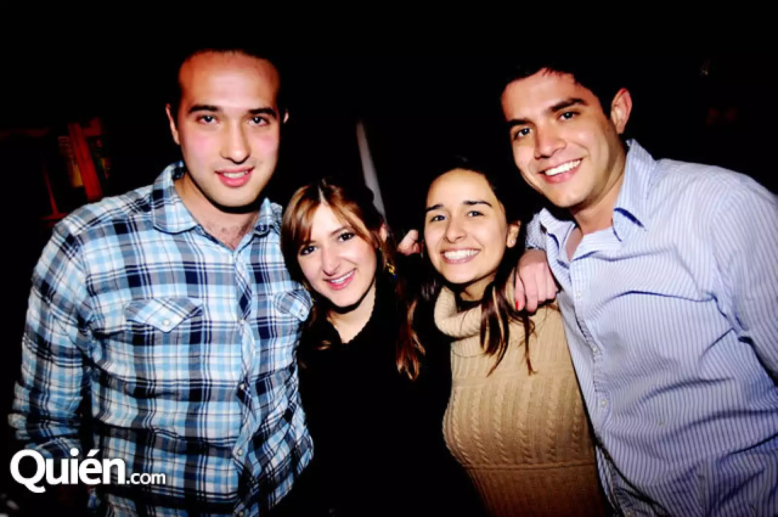 Israel Magaña,Montse Lazo,Cindy Escobedo y José Luis Durán