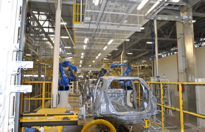 En esta planta tambi�n se ensambla el motor del Honda Fit. Se hacen 80 diarios.