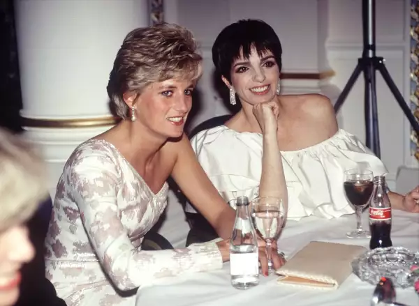 Princesa Diana y Liza Minnelli