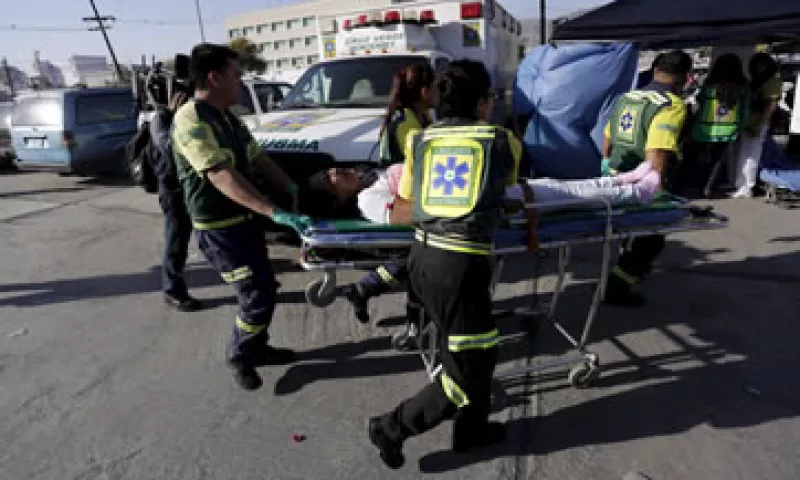 12 personas resultaron heridas tras el enfrentamiento. (Foto: Reuters)