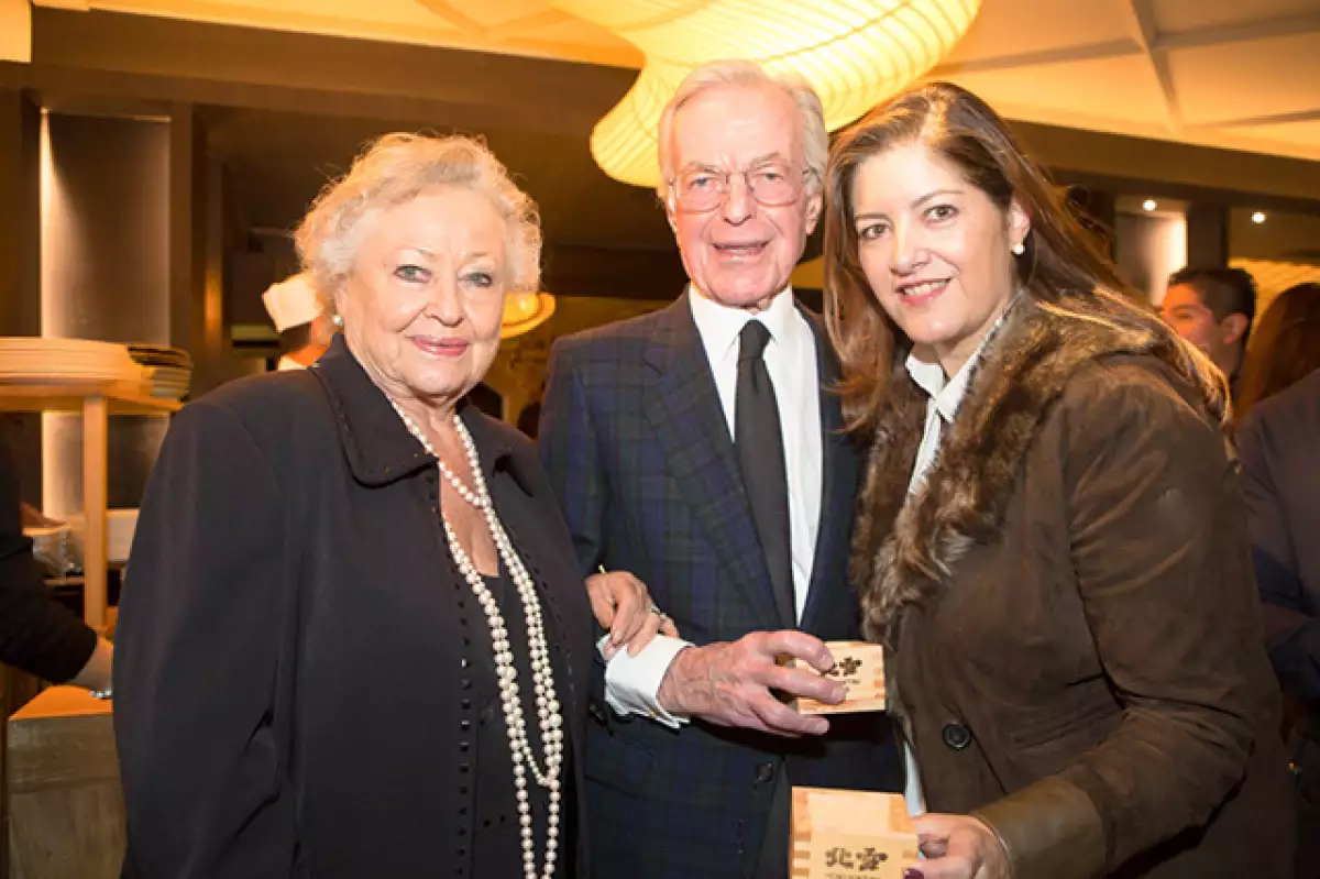 Sara y Jacobo Zabloudovsky con Marcela Aguilar y Maya