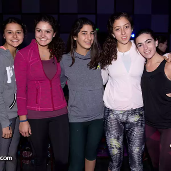 Natalia Van, Ximena Van, Ileana Neme, Valeria Sli y Covadonga Gallego