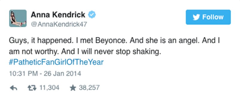 Kendrick no podía con la emoción de conocer a su cantante favorita