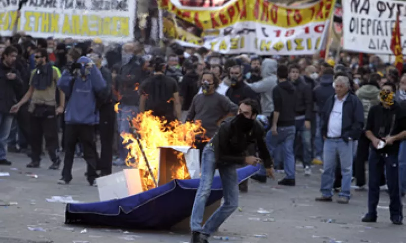 El plan de austeridad ha generado diversas protestas del pueblo griego. (Foto: AP)