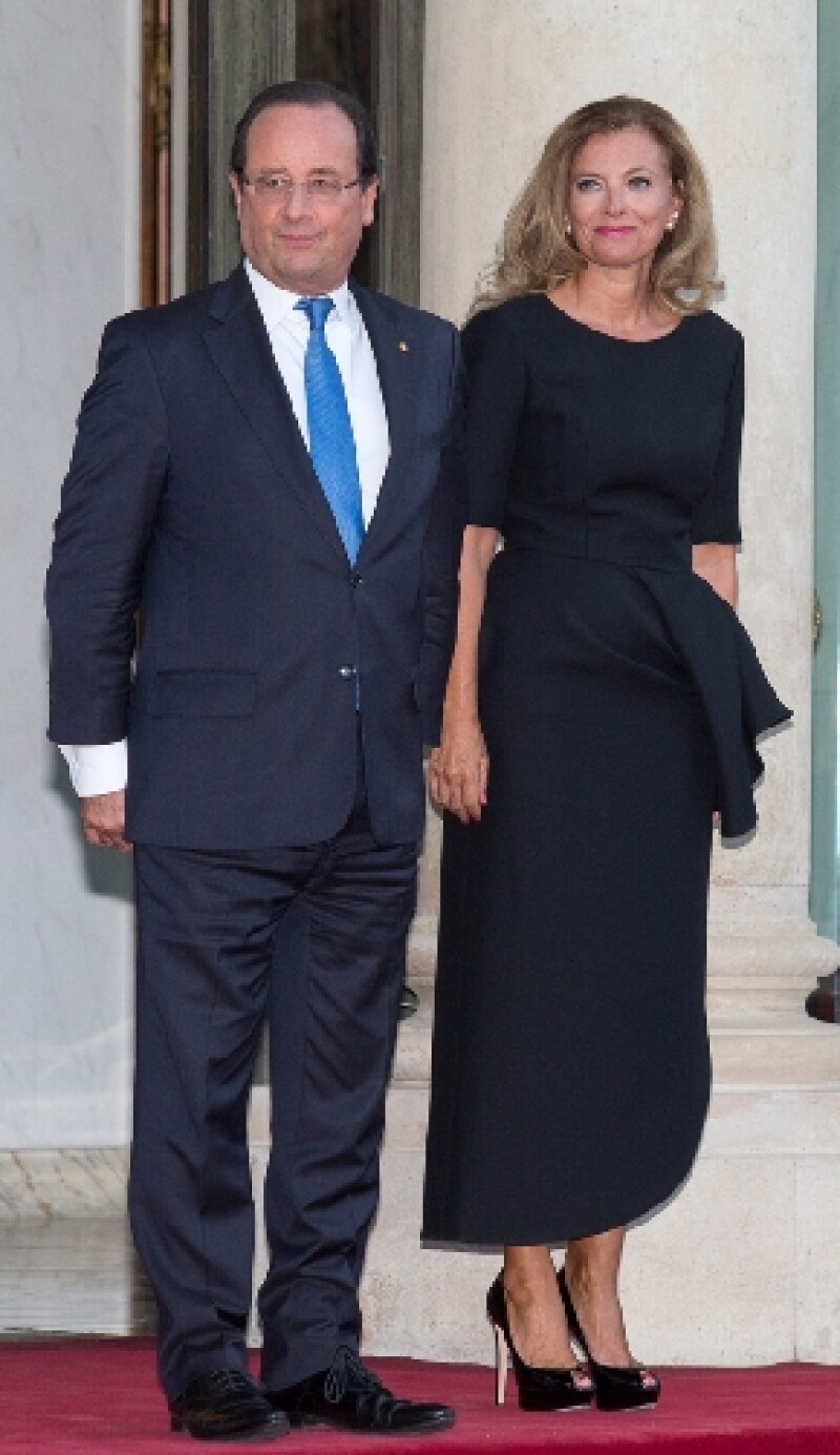 Hollande y su pareja oficial, Valérie Trierweiler, mantiene una relación desde 2007.