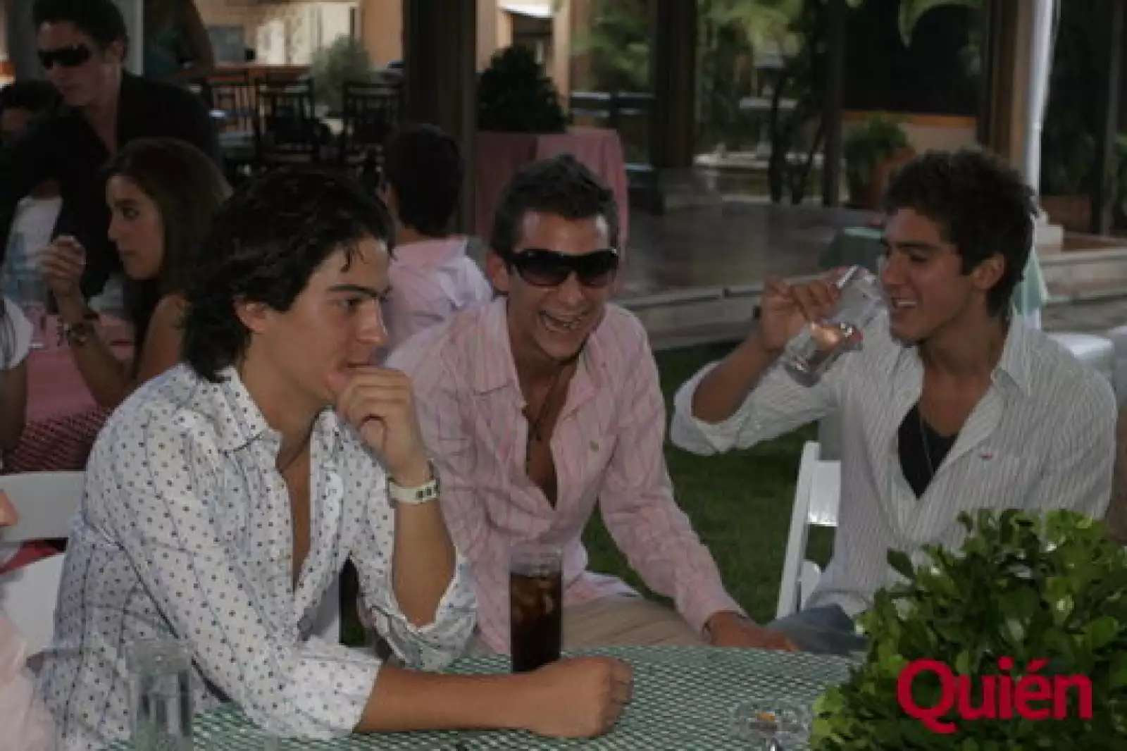 Víctor González, Diego Martínez, Jorge Corral