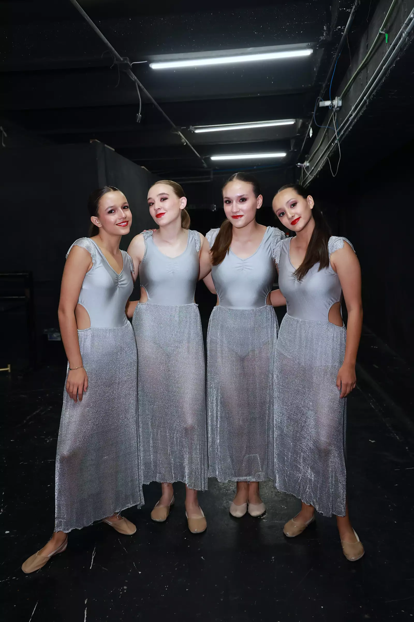 Regina Contro ,  Sábela Pérez , Valentina García  y Valeria M