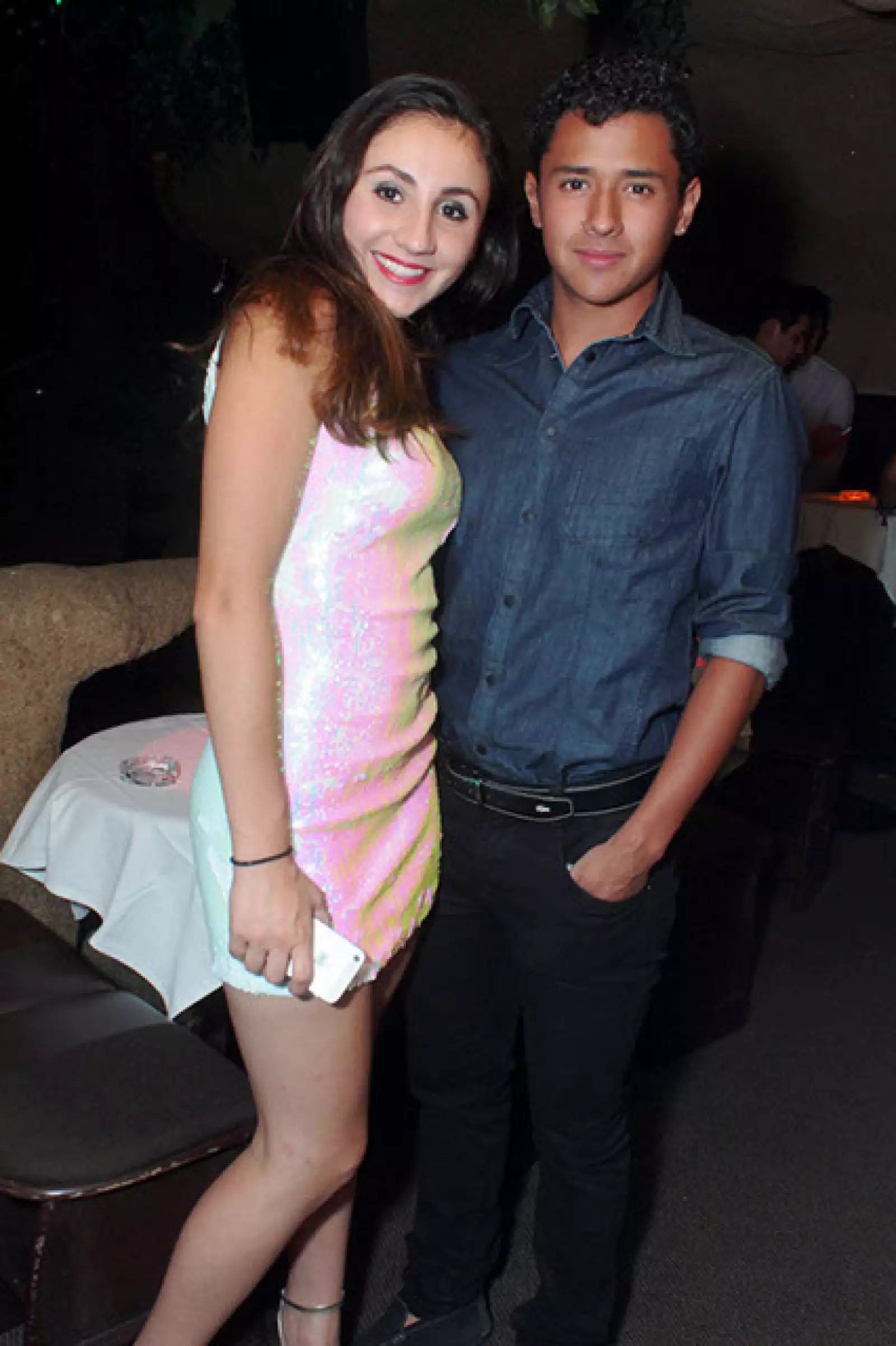 Lourdes Licona y Carlos León