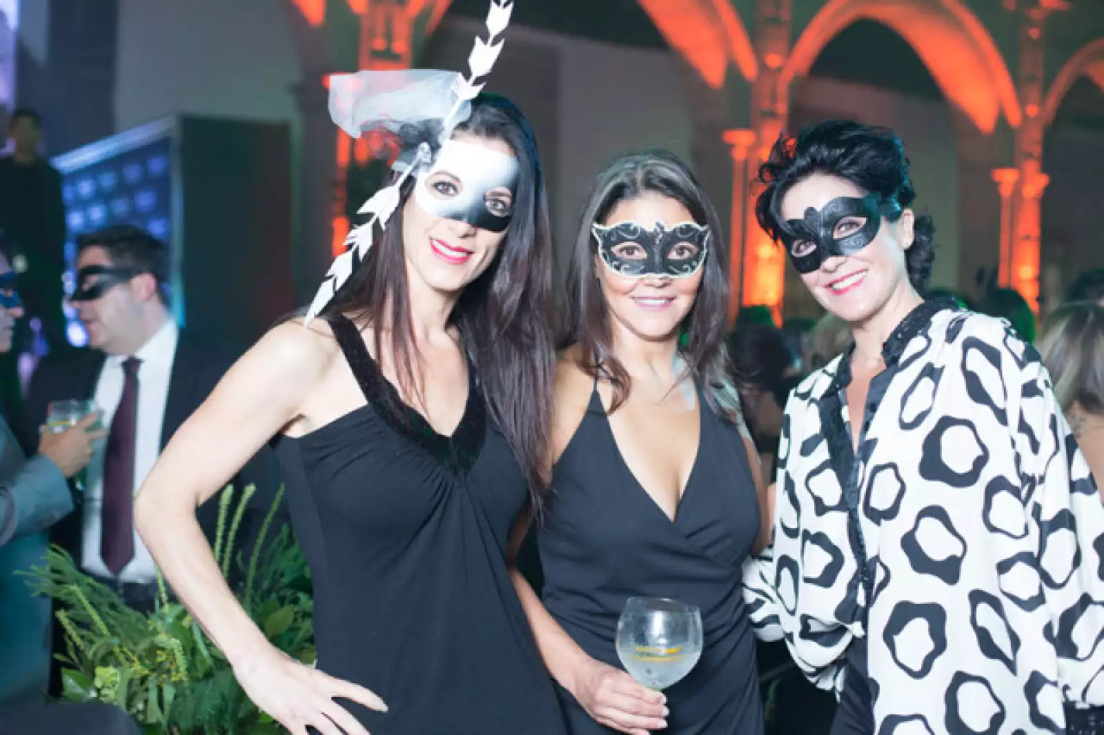 Stephanie Samuel, Malena Ferretis y Janet Álvarez Miranda