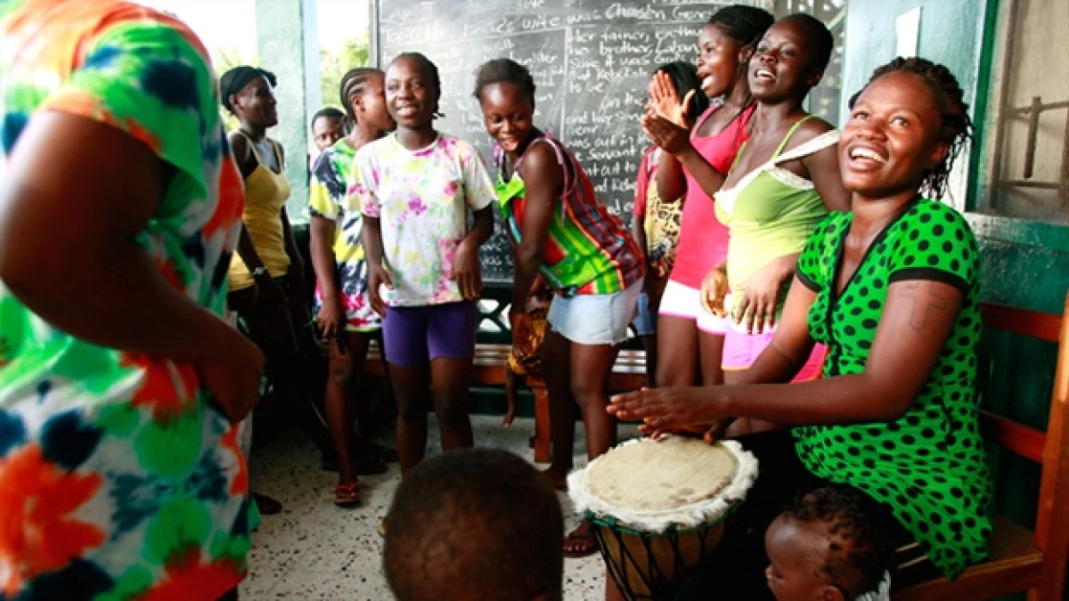 África - mujeres en Liberia