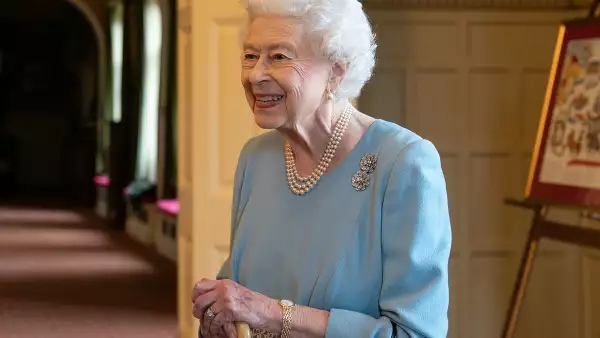 The Queen Hosts A Reception At Sandringham House On The Eve Of Accession Day