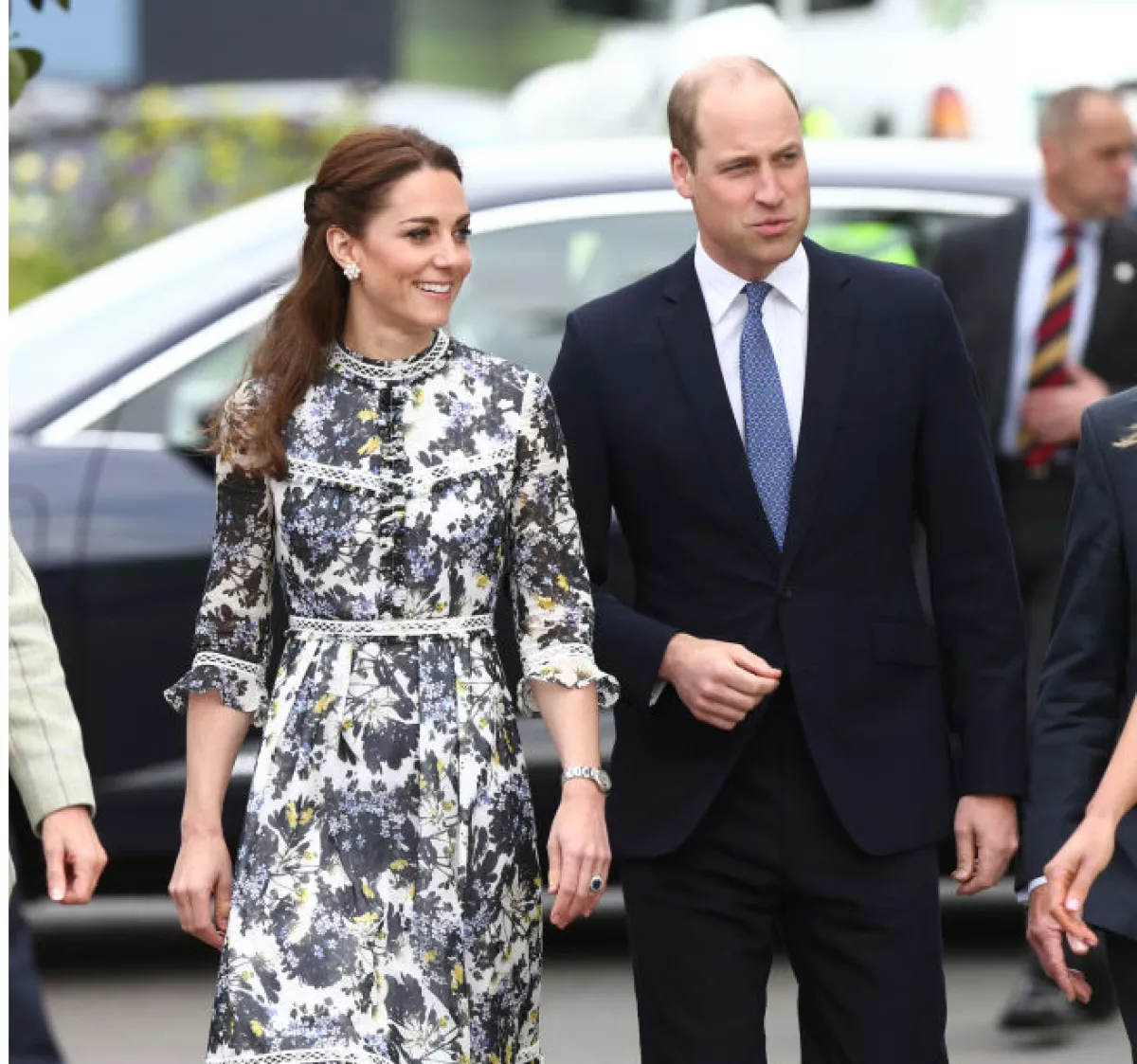 Kate Middleton y el príncipe William 