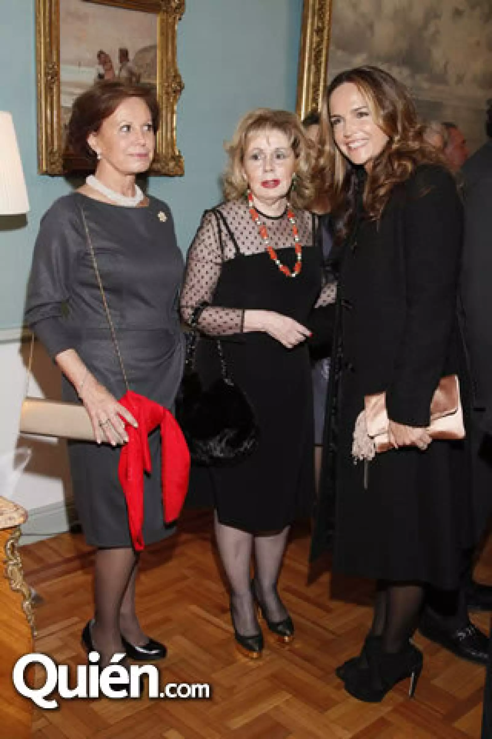 Mónica Cortina,Doris Beckmann y Pilar Gómez