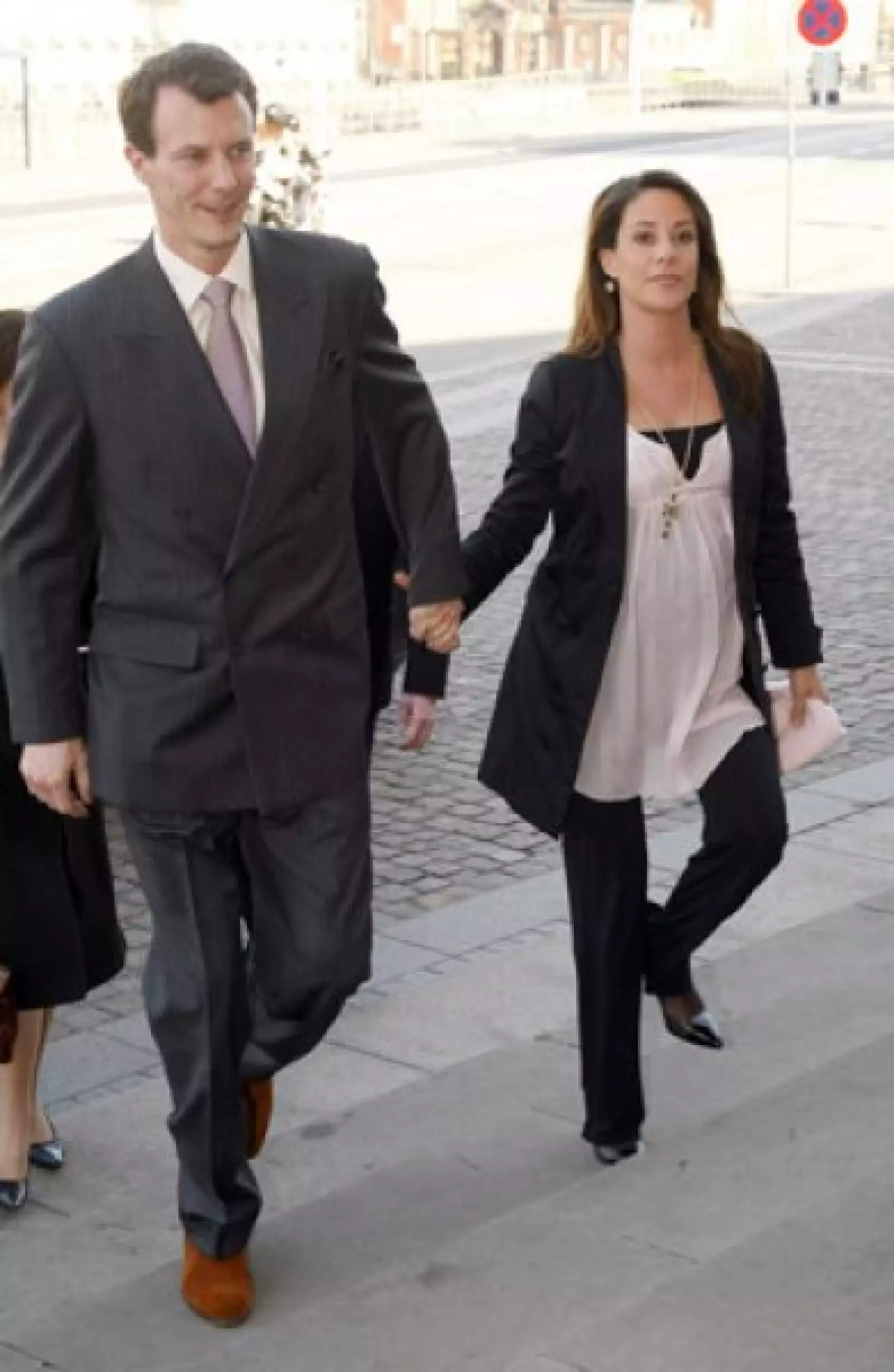 La Princesa Marie y el Principe Joachim asistieron al concierto Christiansborg Slotskirke en Copenhague, Dinamarca.