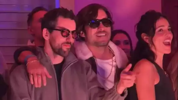 Luis Gerardo Méndez, Diego Boneta y Eiza González 