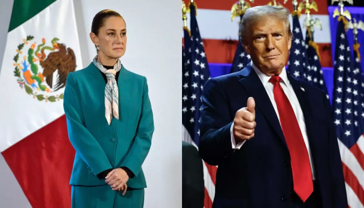 Claudia Sheinbaum felicita a Donald Trump por triunfo; ve diálogo y respeto con México
