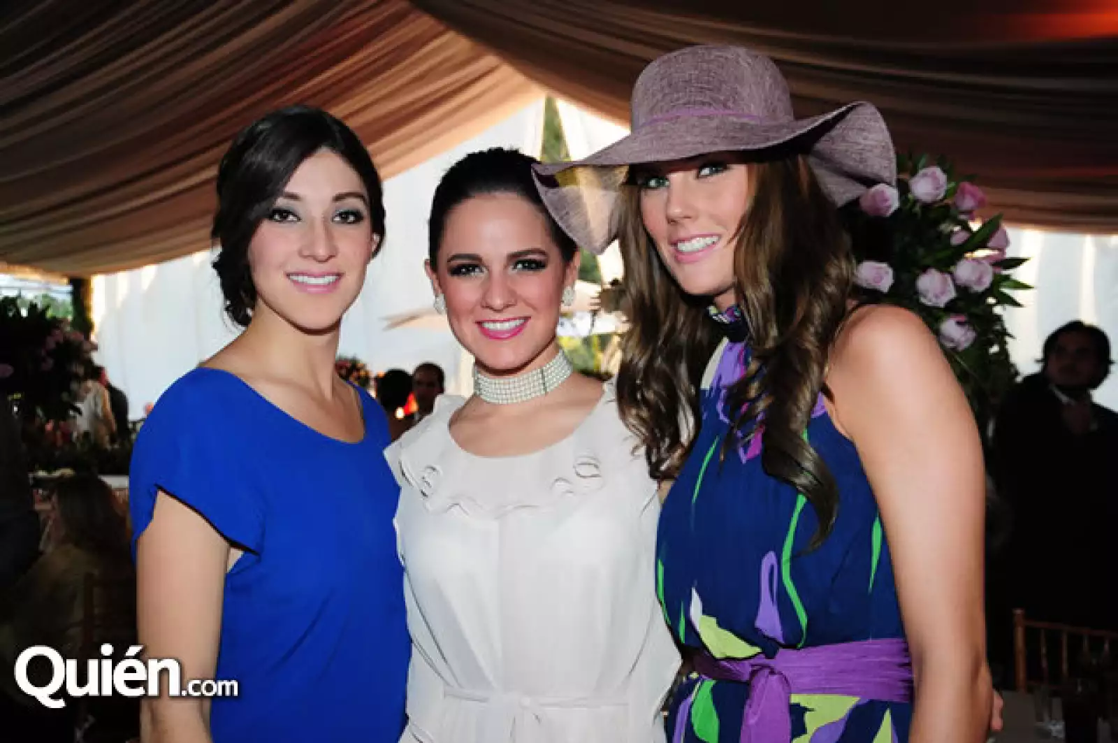 Paola Álvarez, María José Franco y Stephanie Hinrichsen