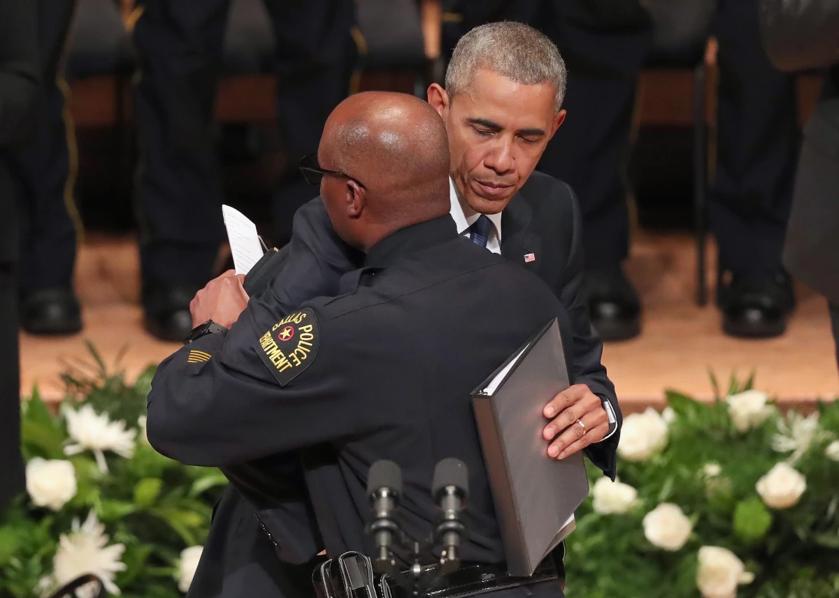 Obama felicitó la labor de la policía durante las protestas.