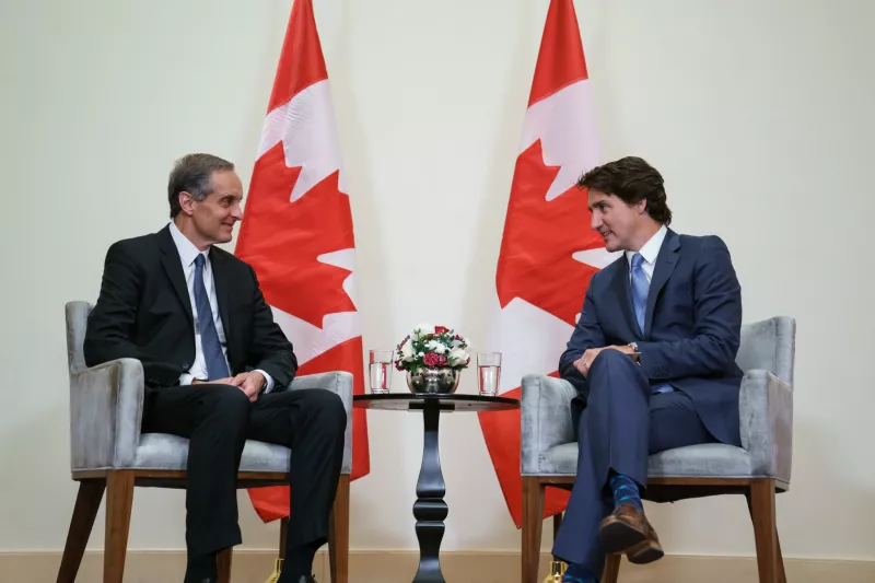 Trudeau y Servitje  (Twitter)