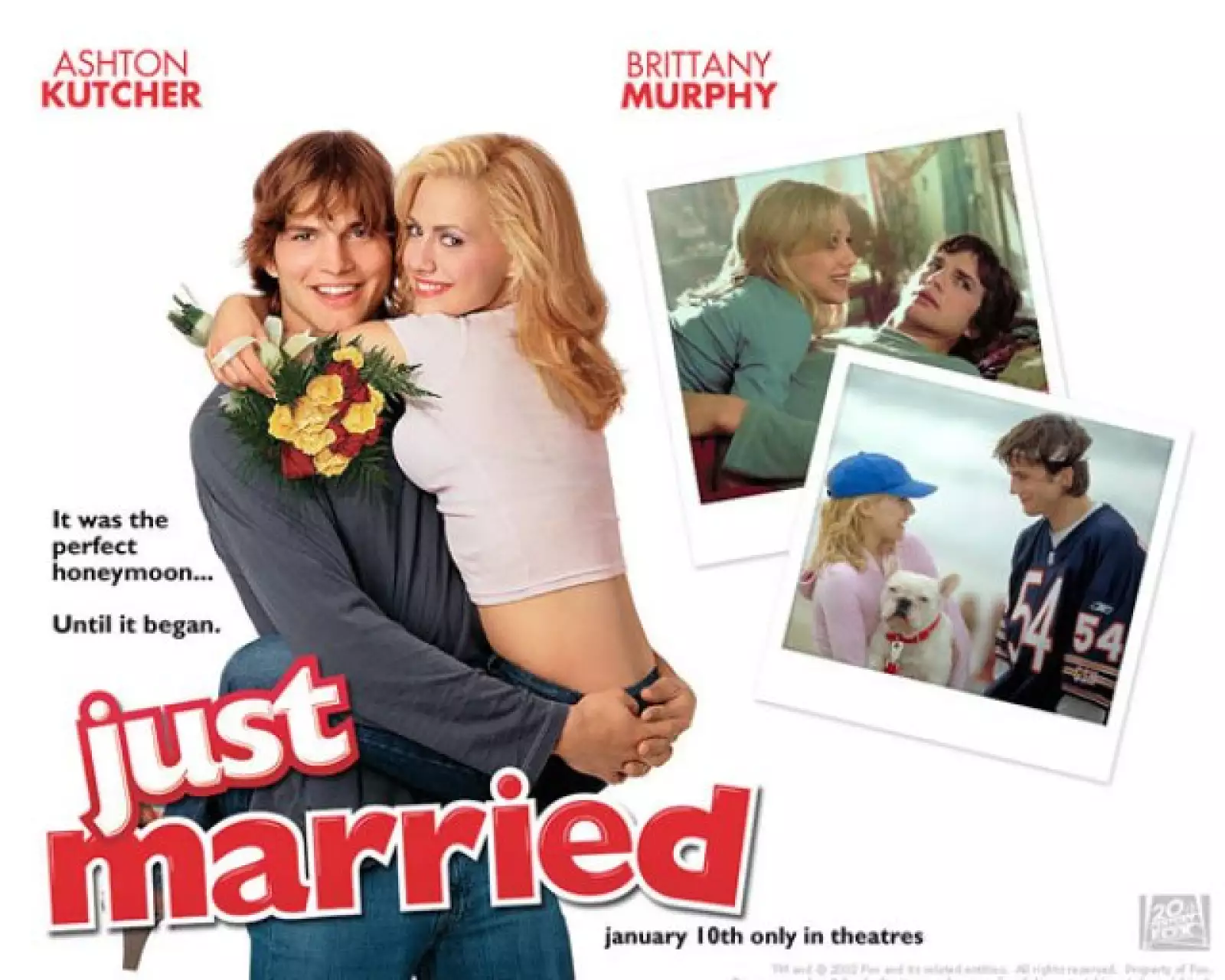 Junto con Ashton Kutcher, Murphy hizo, en 2003, la cinta Recién Casados.