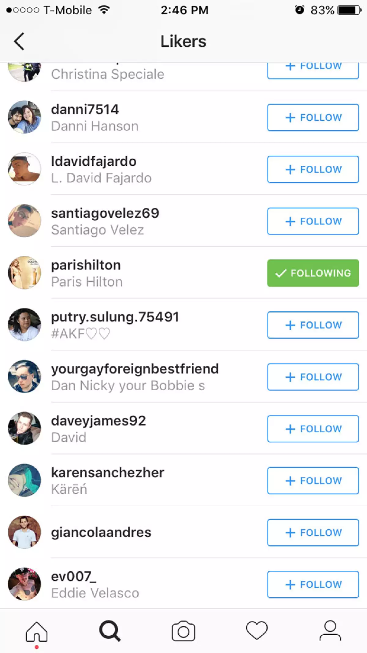 La prueba de que a Paris le gustó al post del usuario LittleHiltonBoy.