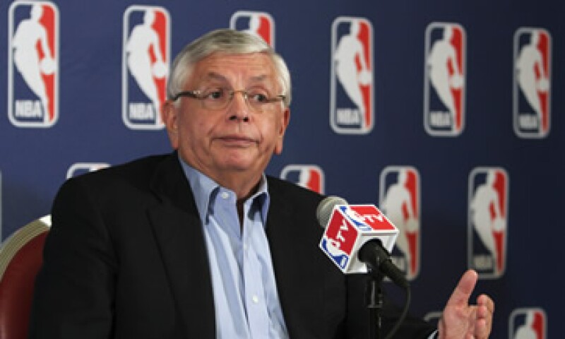 El comisionado de la liga, David Stern, dijo que no tenía nada que anunciar en términos de posibles cancelaciones de partidos. (Foto: AP)