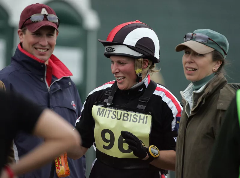 Peter Philip, Zara Tindall y la princesa Ana