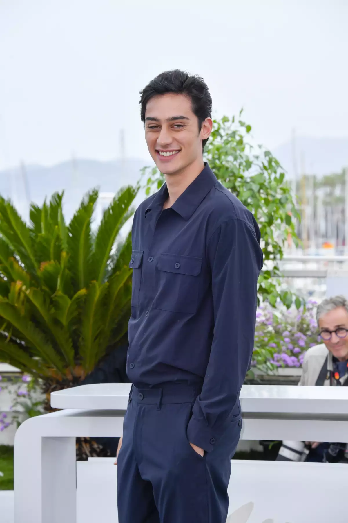 George Steane en el photocall de  "Strange Way Of Life" en Cannes.