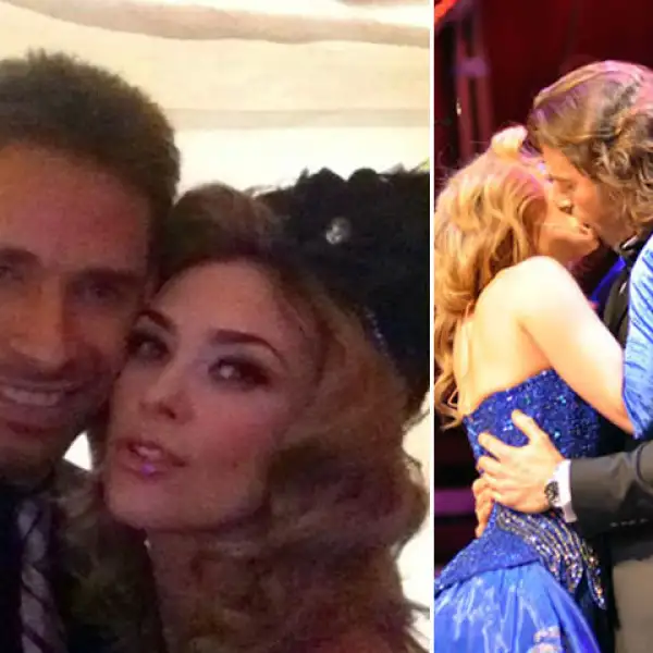 Aracely Arámbula y Sebastián Rulli. Aunque al principio lo negaron, comenzaron una relación mientras trabajaban juntos en Perume de Gardenias.