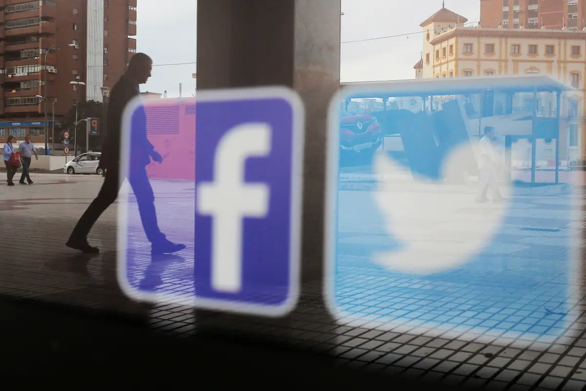 Facebook Twitter Wall Street