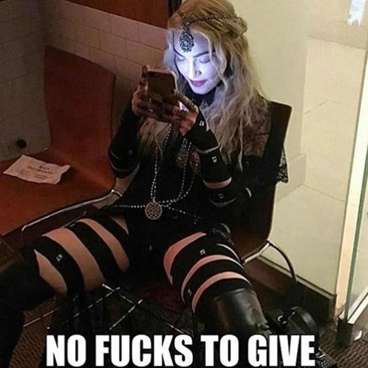 Antes de publicar su mensaje, la cantante compartió esta foto para hacer frente a las críticas.